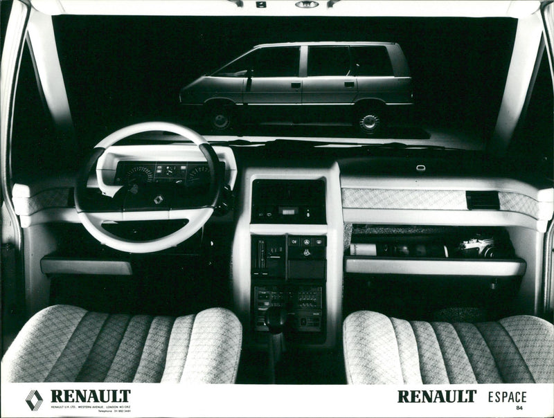 Renault Car - Vintage Photograph