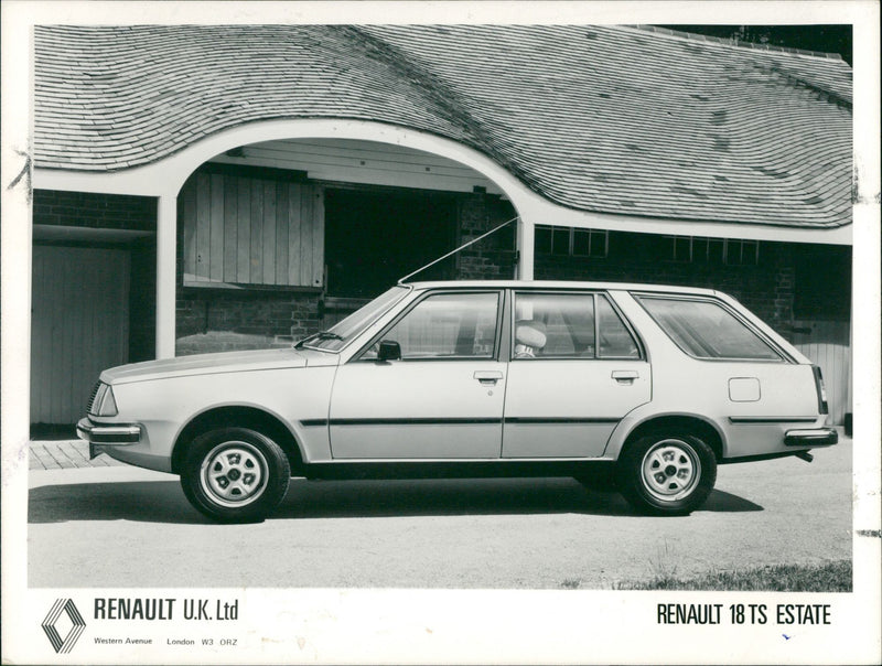 Renault Car - Vintage Photograph