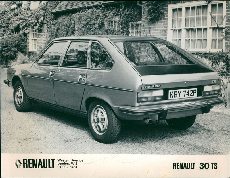 Renault Car - Vintage Photograph