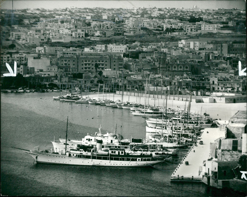 View of Malta - Vintage Photograph