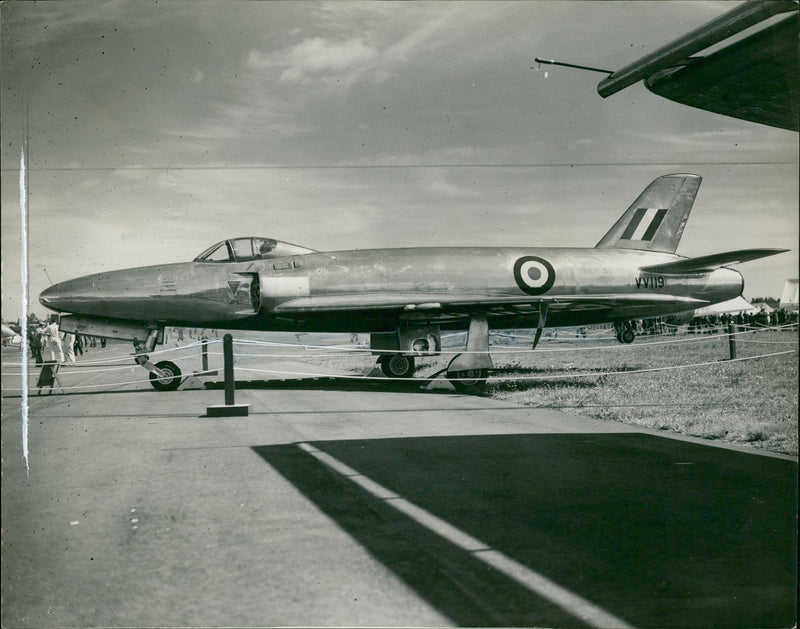 supermarine 535 aircraft - Vintage Photograph