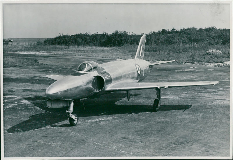 supermarine 535 aircraft - Vintage Photograph