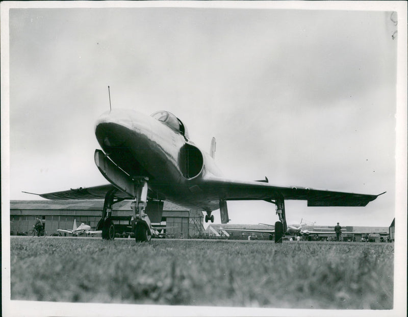 supermarine 535 aircraft - Vintage Photograph