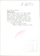 John Thow American musical composer - Vintage Photograph