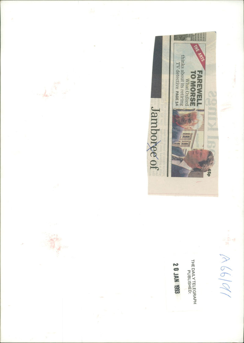 John Thow American musical composer - Vintage Photograph