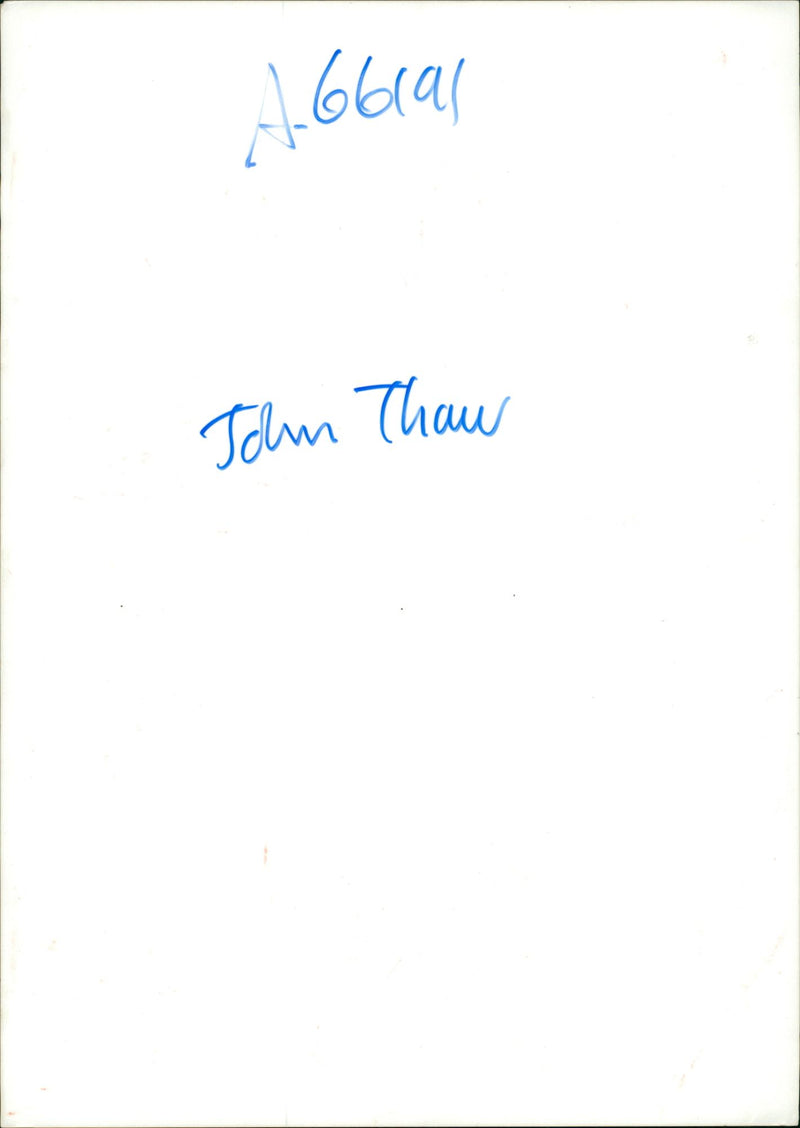 John Thow American musical composer - Vintage Photograph