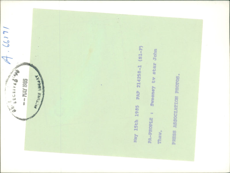 John Thow American musical composer - Vintage Photograph