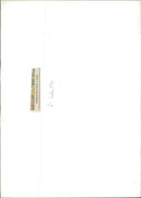 John Thow American musical composer - Vintage Photograph