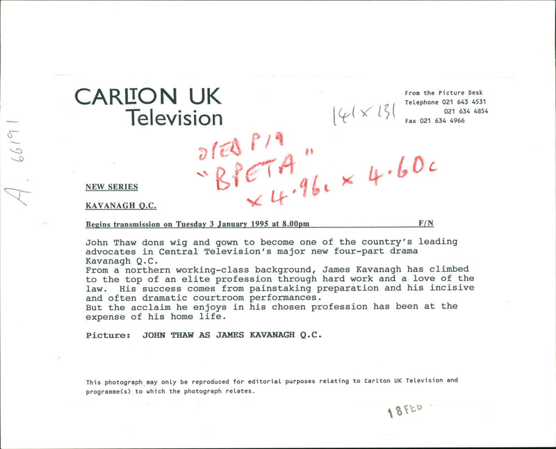 John Thow American musical composer - Vintage Photograph