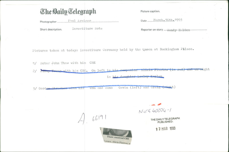 John Thow American musical composer - Vintage Photograph