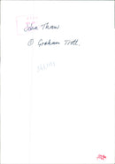 John Thow American musical composer - Vintage Photograph