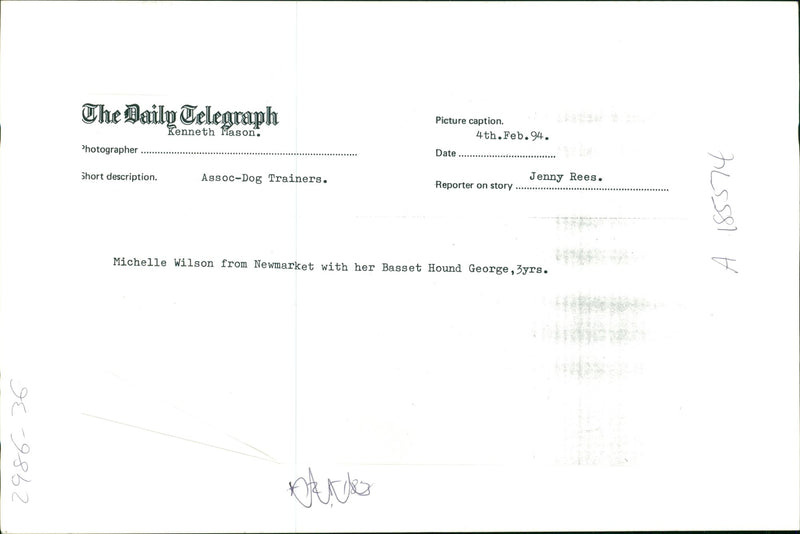 Dog General - Vintage Photograph