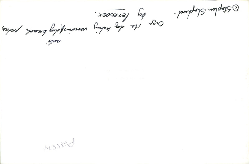 Dog General - Vintage Photograph