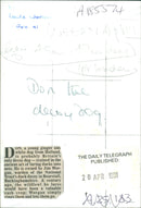 Dog General - Vintage Photograph