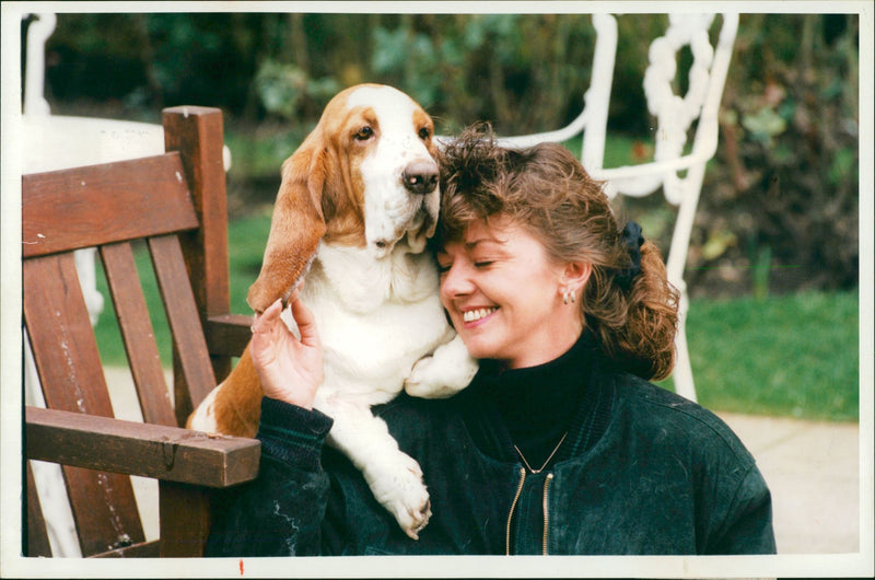 Assoc-dog trainers. - Vintage Photograph