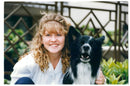 general dog with lynn beveridge - Vintage Photograph