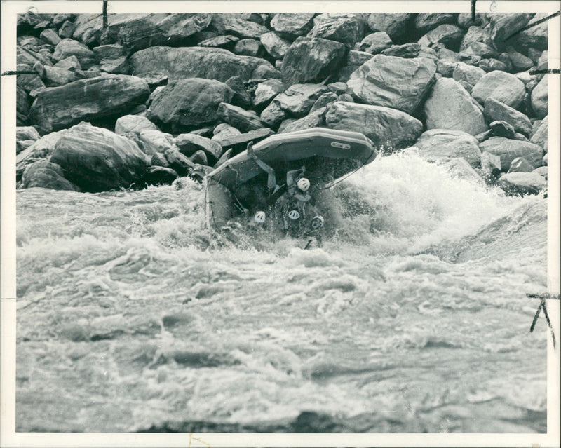 Expedition team. - Vintage Photograph