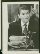 Ronald Reagan 1988. - Vintage Photograph