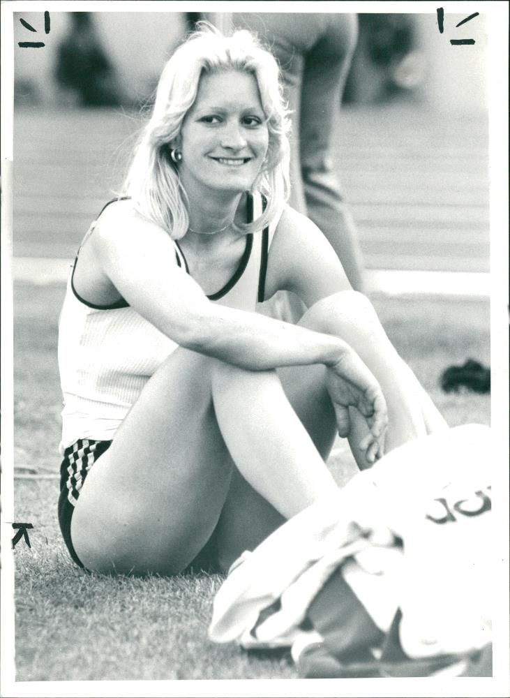 Donna Hartley Athlete. - Vintage Photograph