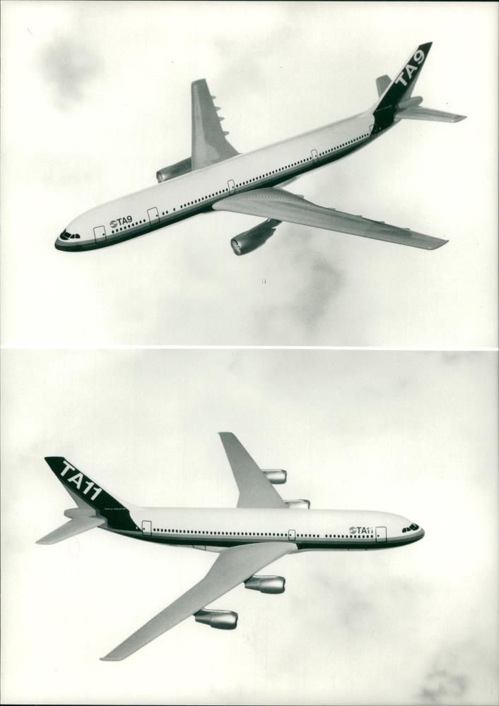 Aircraft: A 300 Airbus - Vintage Photograph