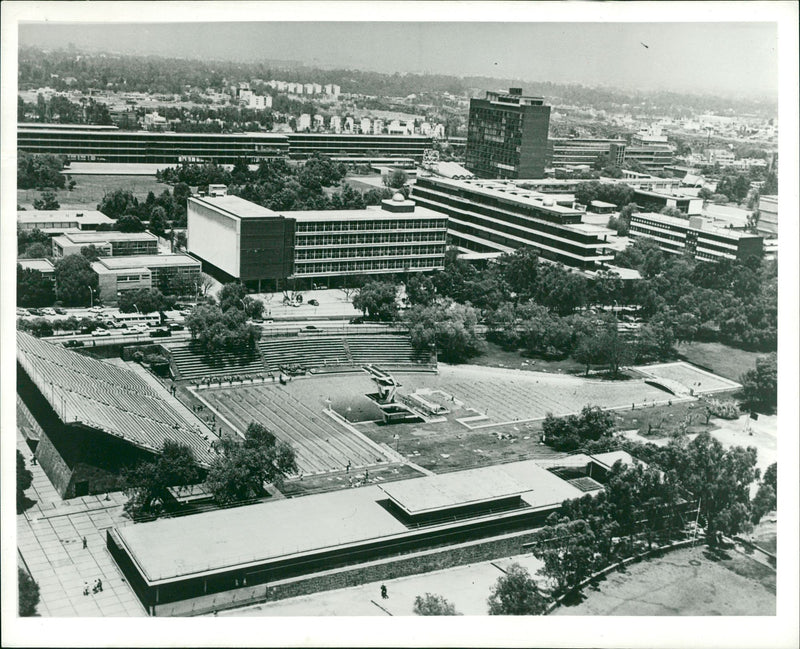 Olympic venues. - Vintage Photograph