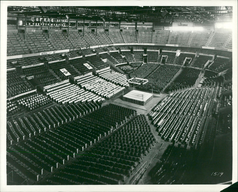 Boxing Olympic venue. - Vintage Photograph