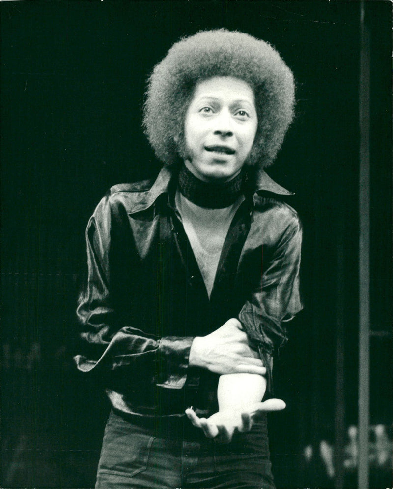 Peter Straker Jamaican singer. - Vintage Photograph