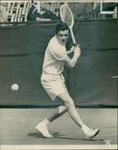 Roger Becker British tennis player. - Vintage Photograph