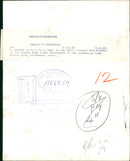 Roger Becker British tennis player. - Vintage Photograph