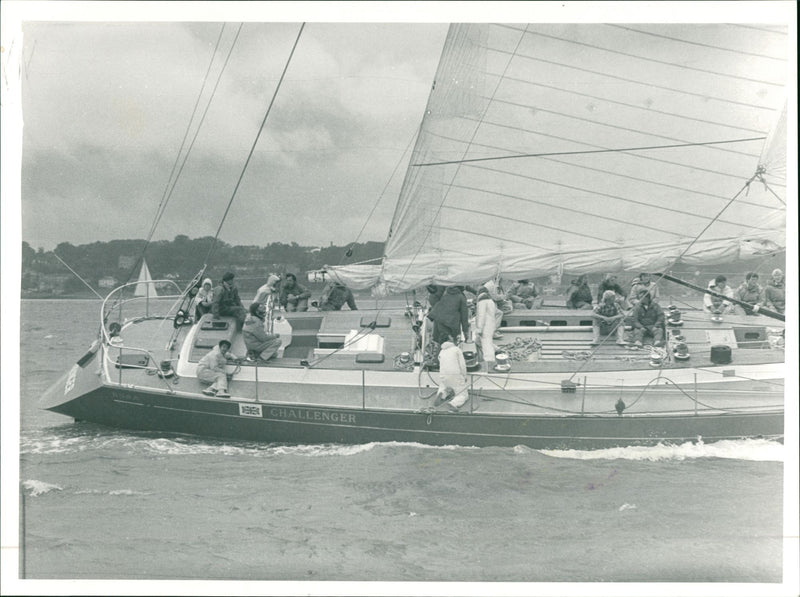 Ship: Yacht Challenger - Vintage Photograph