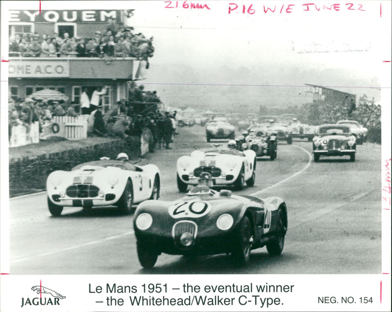 France: Le Mans and Motor Race - Vintage Photograph