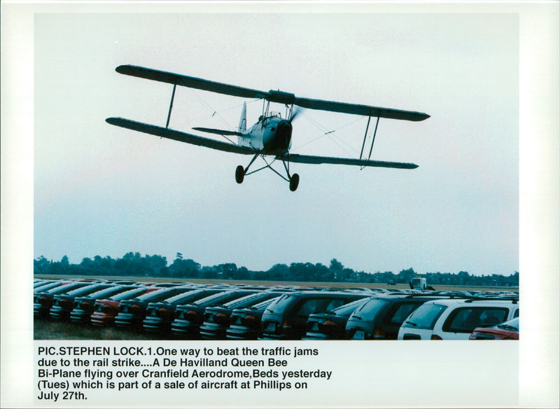 Aircraft: De Havilland Queen Bee - Vintage Photograph