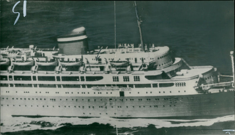 Santa MarÃ­a Ship. - Vintage Photograph