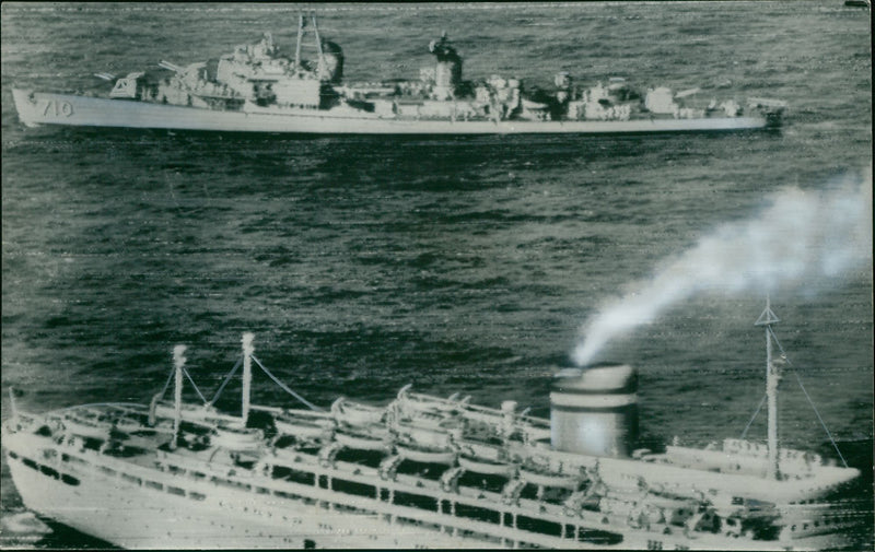 Santa MarÃ­a Ship. - Vintage Photograph