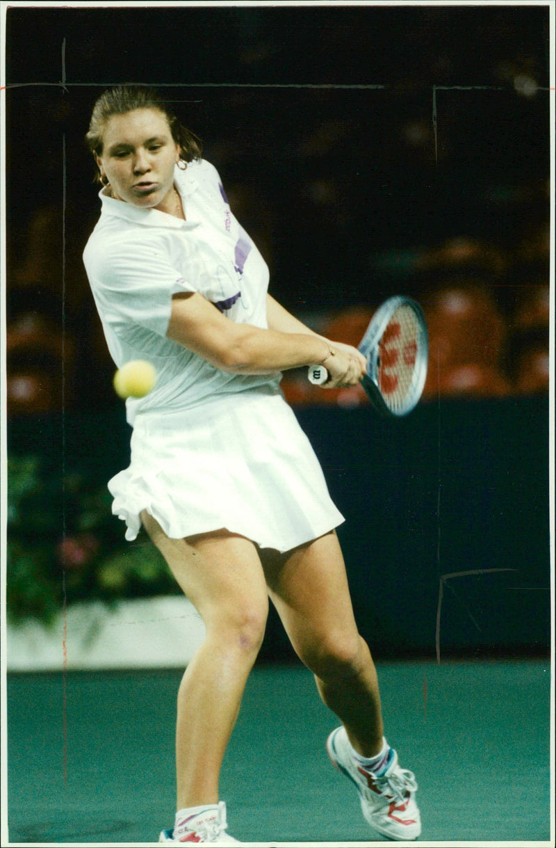 Amanda Wainwright: Tennis The Volkswagen National Champs - Vintage Photograph