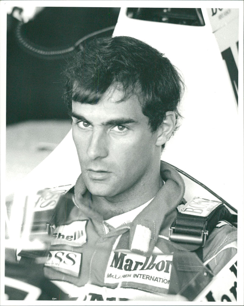 Emanuele Pirro Race car driver. - Vintage Photograph