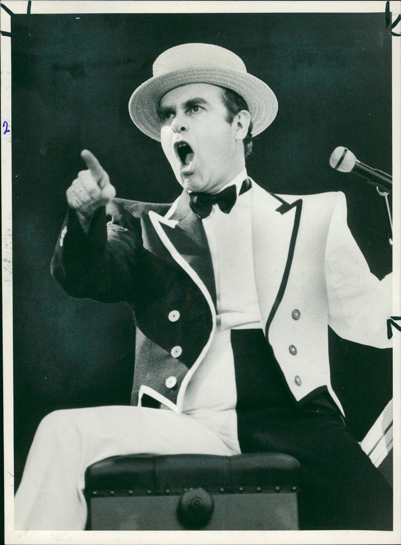 Elton John - Vintage Photograph