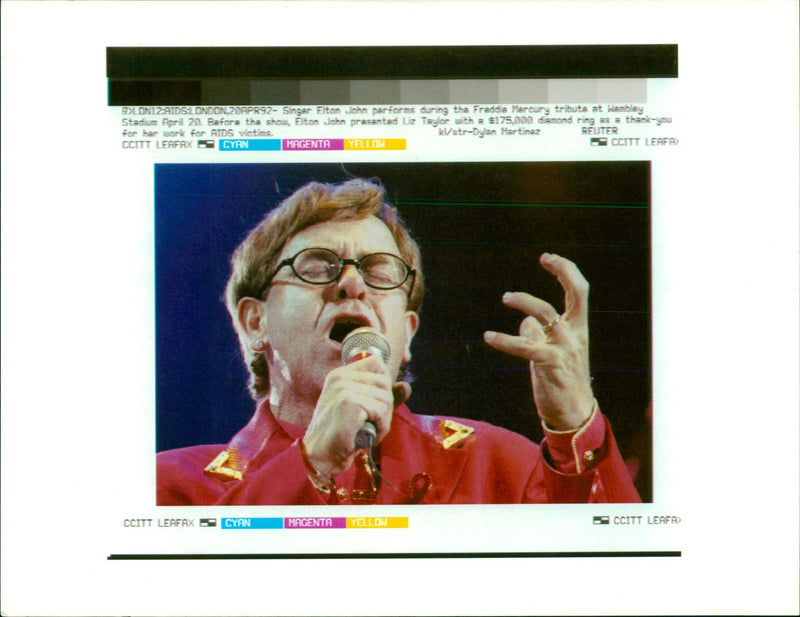 Elton John - Vintage Photograph