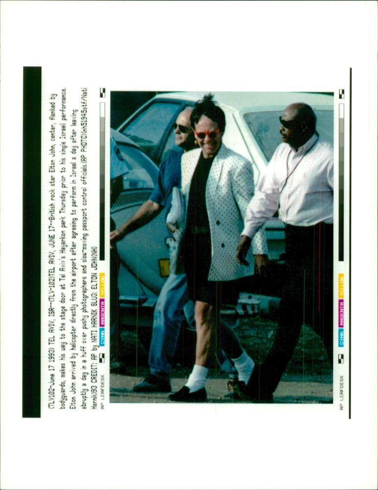 Elton John - Vintage Photograph