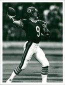 American football player Jim McMahon, Chicago Bears - Vintage Photograph