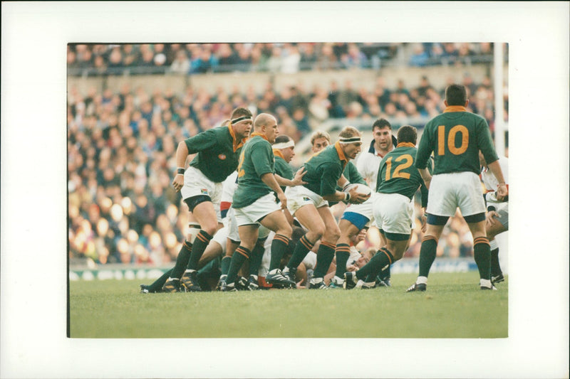 Francois Pienaar - Vintage Photograph