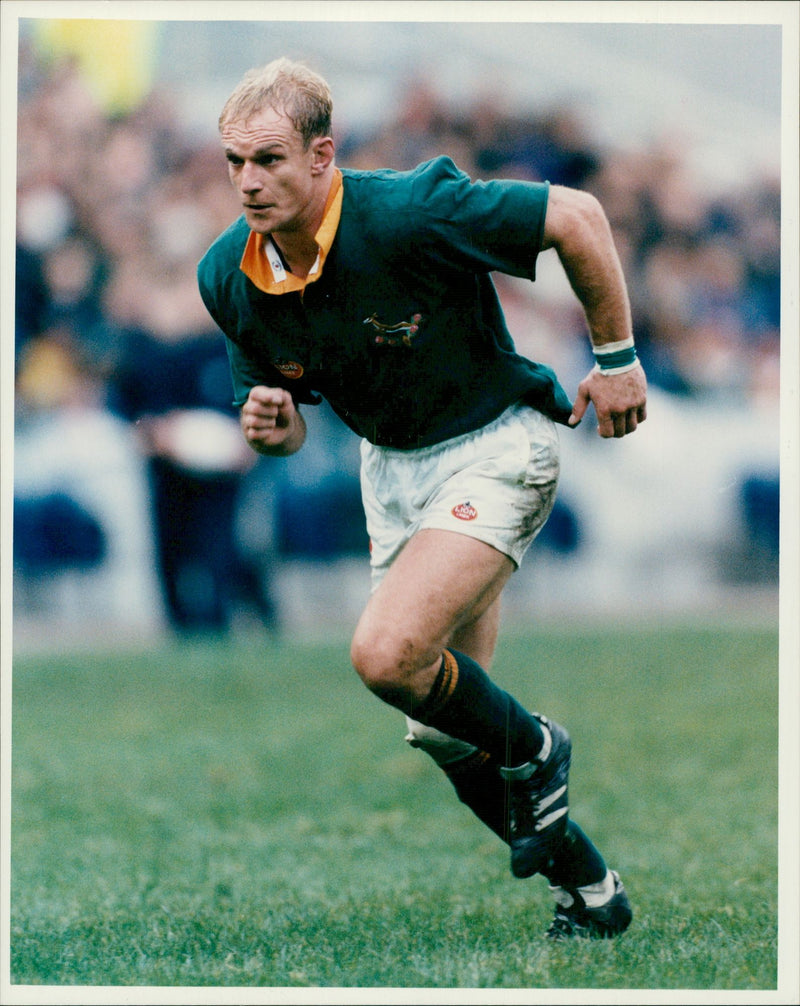 Francois Pienaar - Vintage Photograph