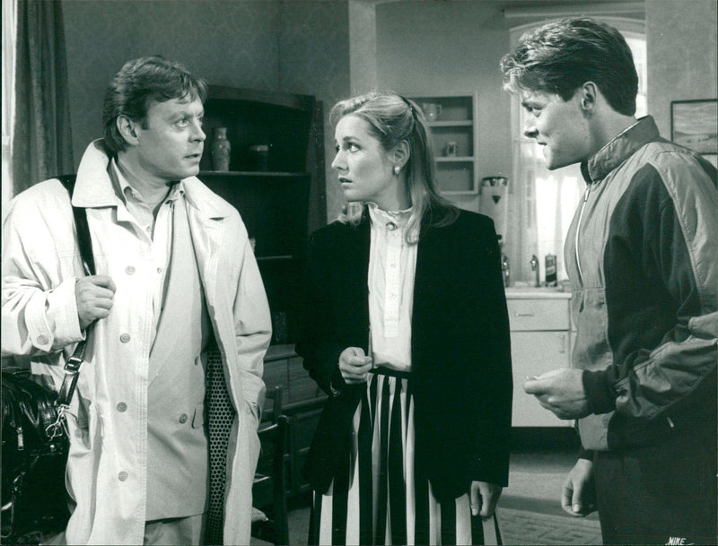 Hywel Bennett and Andrew Castell - Vintage Photograph