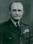 Alfred Gruenther Officer. - Vintage Photograph