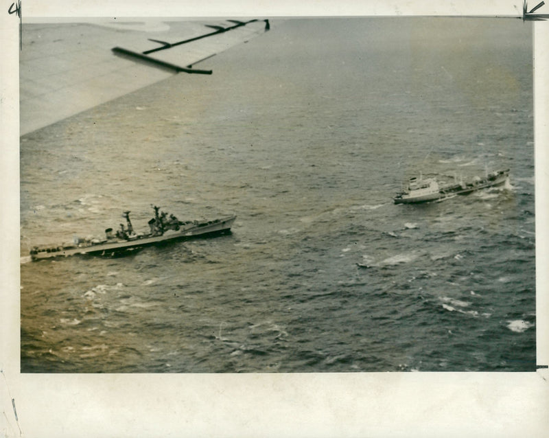 russian fleet - Vintage Photograph