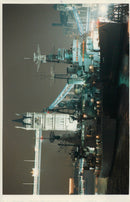 nato maritime task group of nine ships - Vintage Photograph