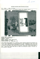 Love struck army gunners on a romantic cruise between england and denmark ann. - Vintage Photograph