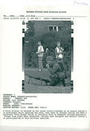 Denmark nato manoeuvers. - Vintage Photograph