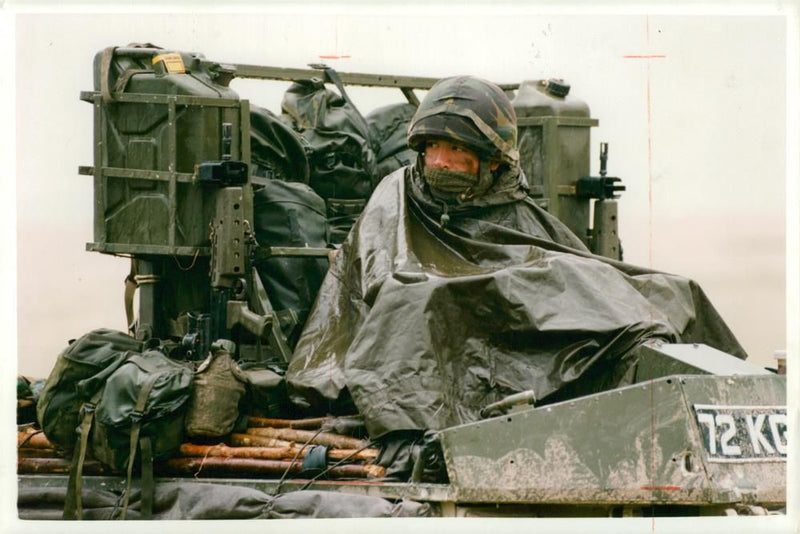 24 Airmobile brigade. - Vintage Photograph