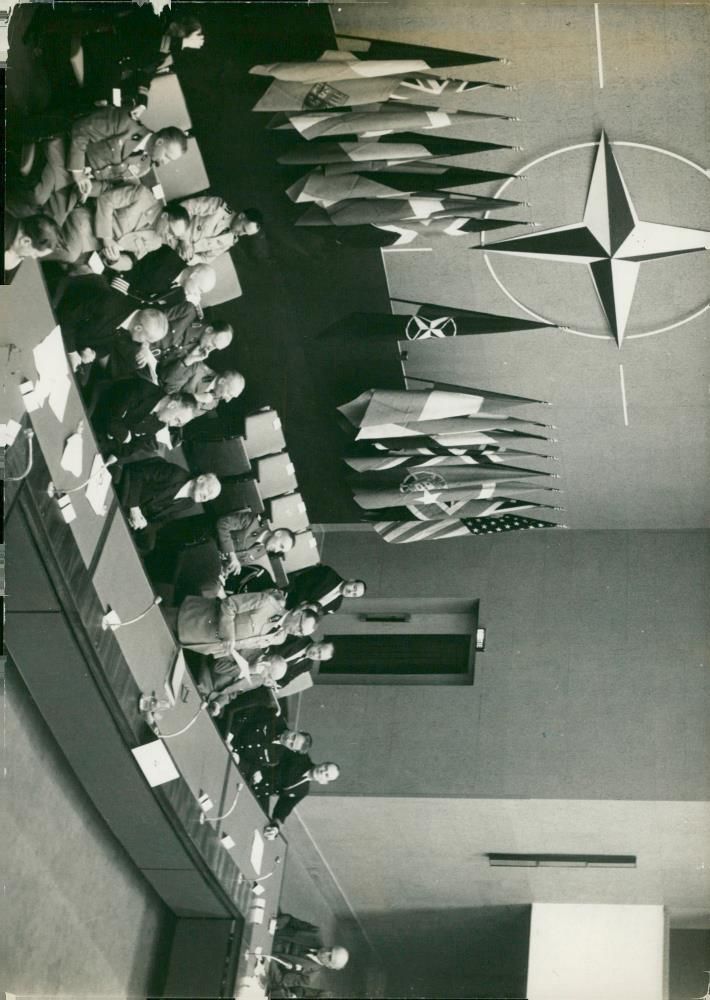 NATO Intergovernmental organization. - Vintage Photograph